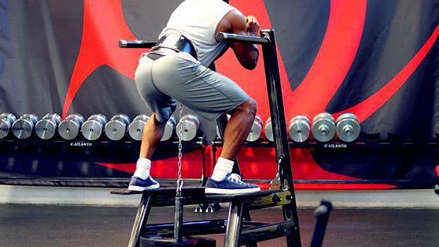 深蹲训练神器-腰带链条深蹲,最实在的腿部增粗