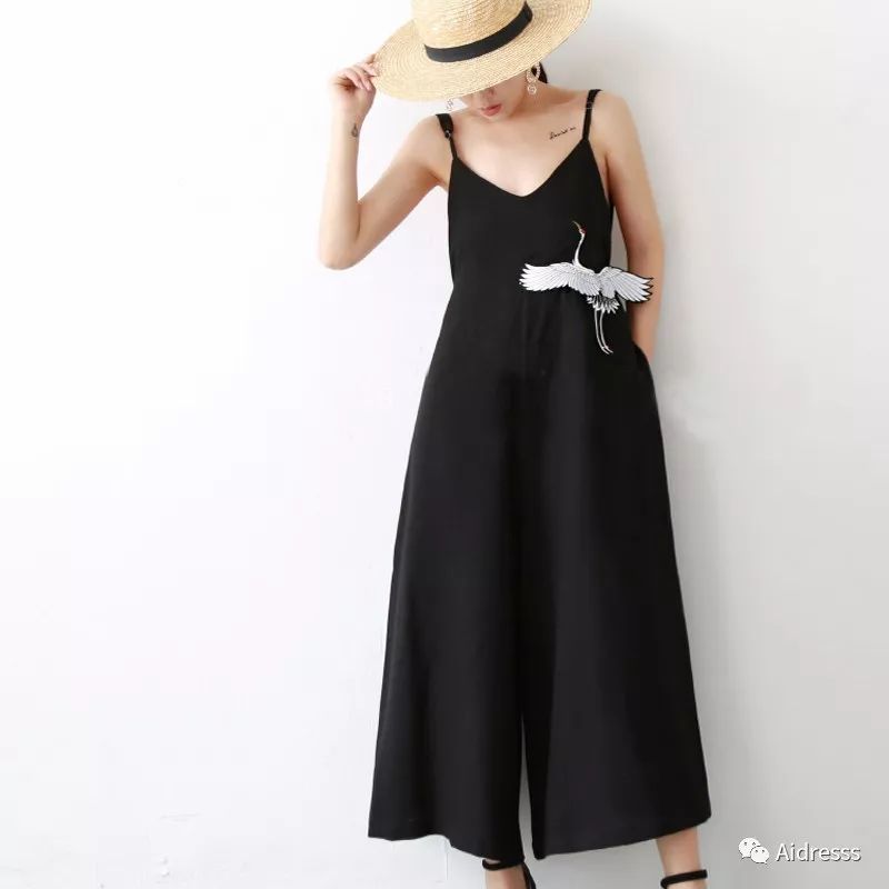 1米5小个子阔腿裤搭配 Chic风最合适不过