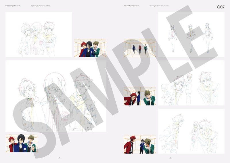 《偶像大师SideM》将于发售动画OP原画集