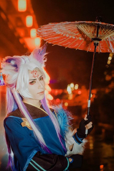 《阴阳师》最强cosplay,最后一个帅炸了好吗!