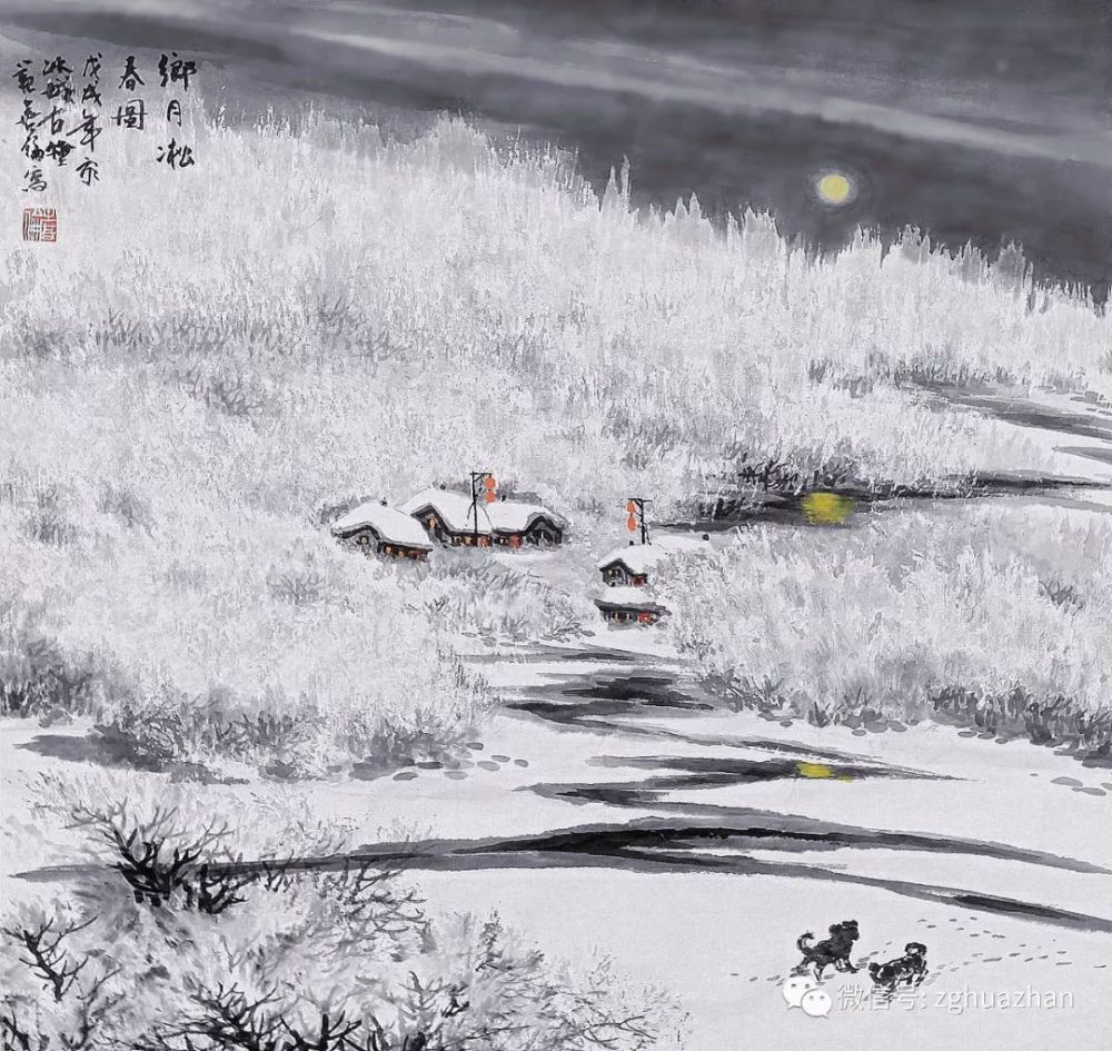 文人美术馆艺术导师范喜伦美术作品欣赏