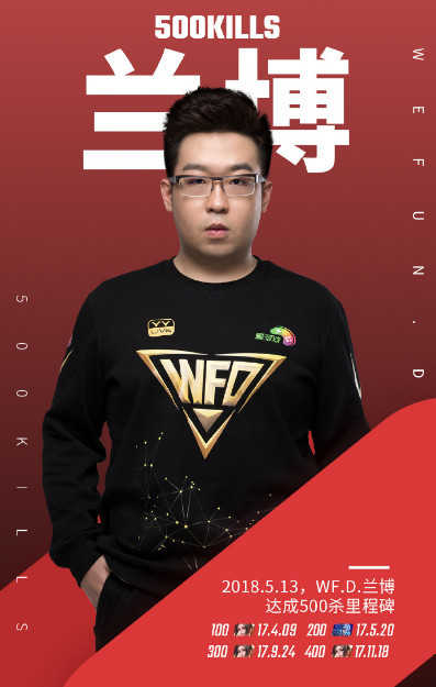 KPL5.13第2场:兰博成就个人500杀!WFD时隔5