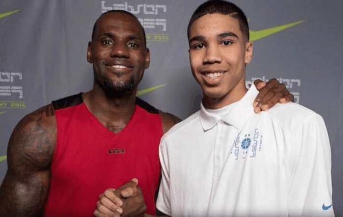 G1赛前美媒公布詹姆斯4年前老照片, 除了有塔