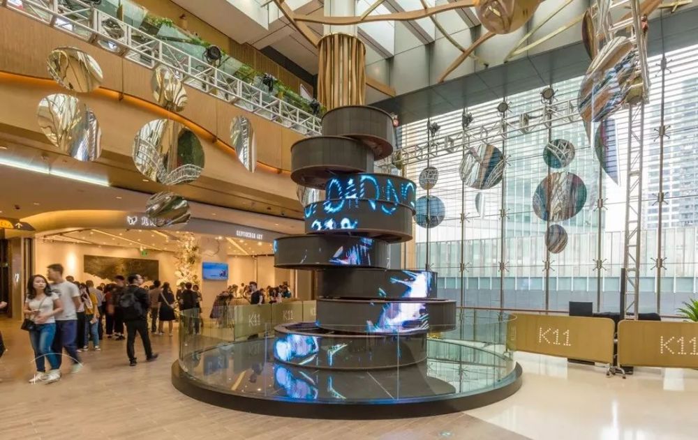 最奢华的购物中心-广州k11开业了!每一幕都是视觉大片