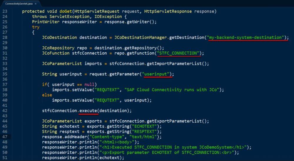 使用Java+SAP云平台+SAP Cloud Connector调