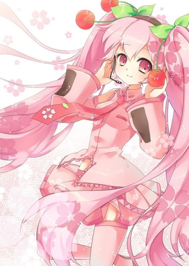 初音未来:公主殿下最适合的还是粉色!初音亚种里最好看的一个