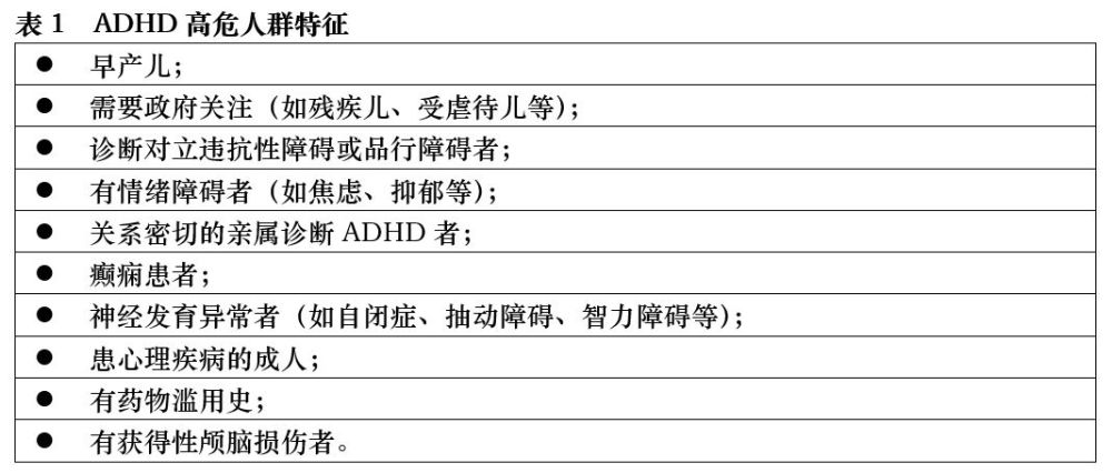 注意缺陷 多动障碍的诊断与治疗 看点快报