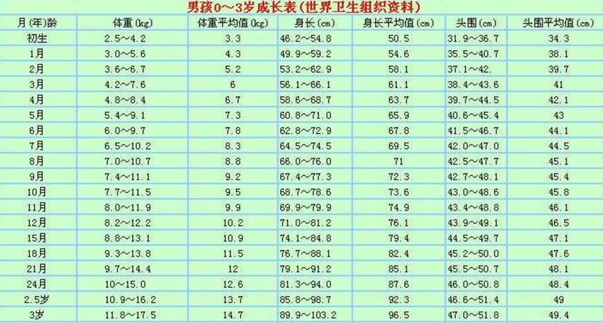 平均 身長 体重