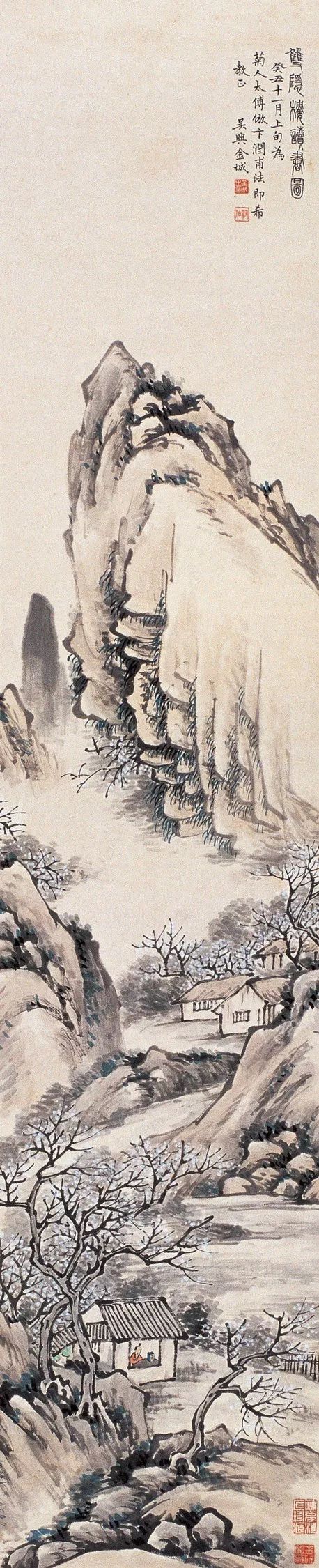 金城,被叹为"夭折了的大师"的山水画