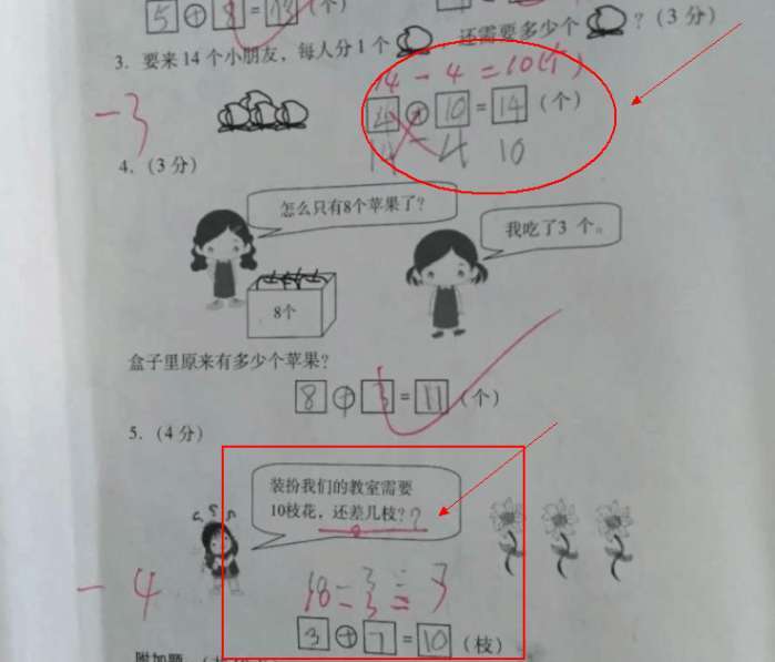 数数数不对?小学数学加减法搞反?家长:教了