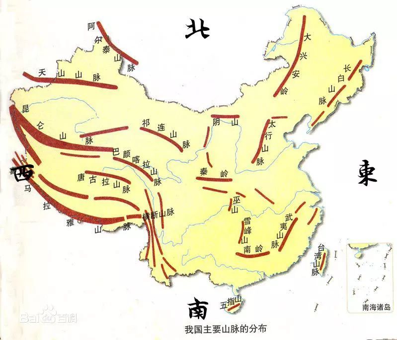 昆仑山脉地图 腾讯网