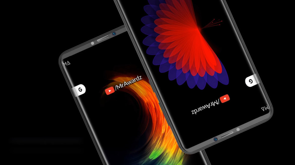 华为Mate20全面屏概念机曝光 后置三摄加麒麟