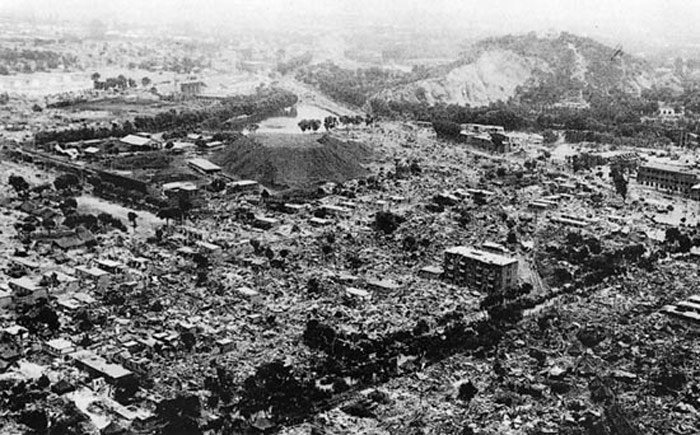 1960年智利9.5级大地震罕见旧照,为人类史上最具破坏性的地震