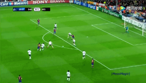 gif秀-7年5夺金球梅西无愧球王称号 他让内马尔臣服