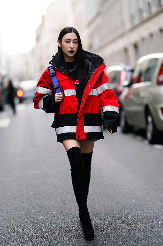 冲锋衣怎么搭减龄?周冬雨张雪迎最好看