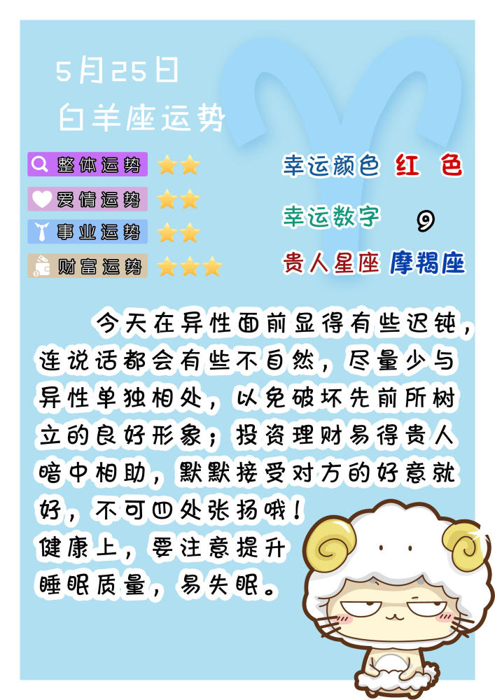 星座天秀 5月25日星座运势 双子事业运高 狮子座感情甜蜜 双鱼座表白成功几率高 看点快报