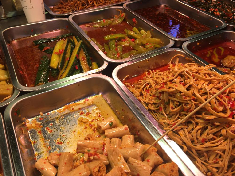 凉菜,凉拌菜,便宜,摆摊,小吃