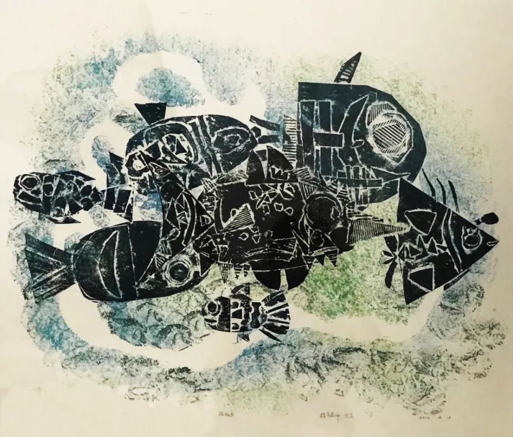 庆祝六一 江苏省无锡市育红小学《综合版画课程》纸版画作品