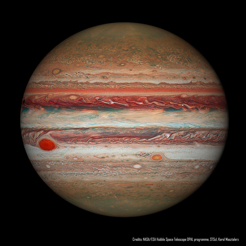 朱诺号探测器近距离拍摄木星,传回惊人画面!