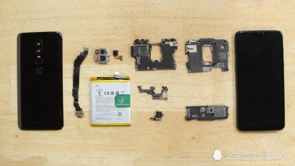 一加手机6深度拆解:内部构造精密 防水性能极