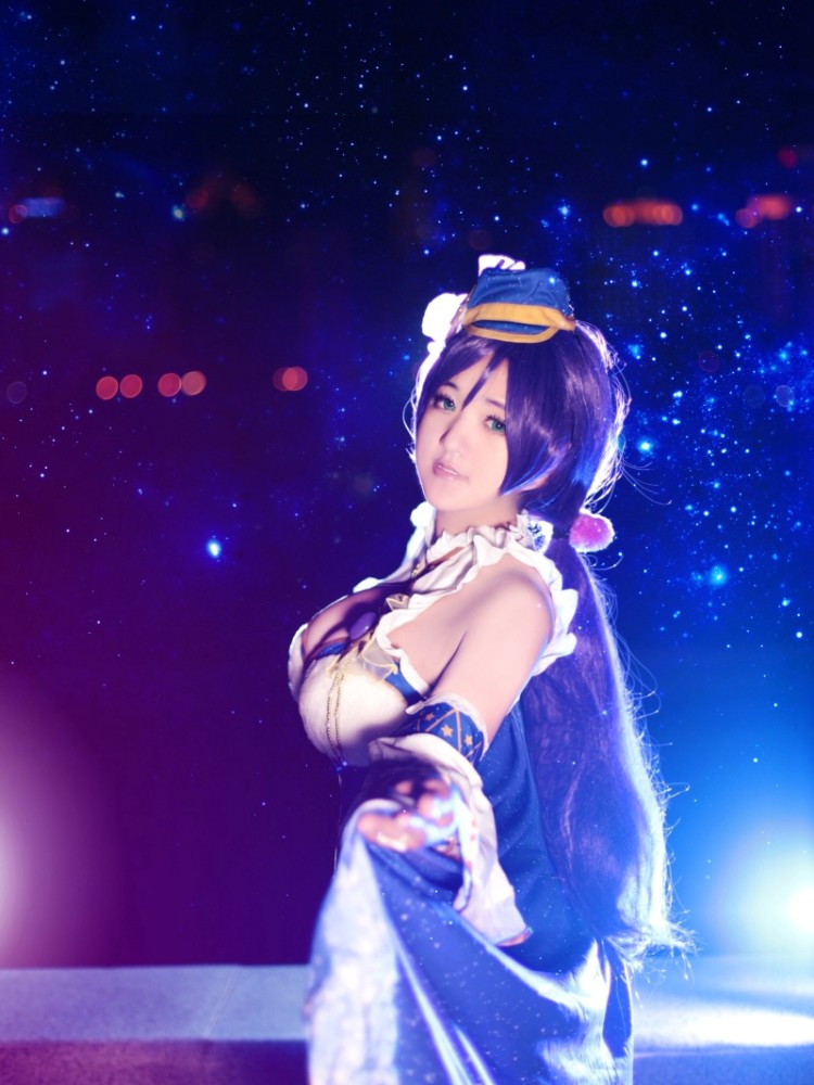大胸比基尼美女 cosplay 东条希