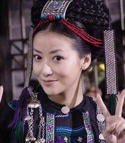 陈紫函演过的金庸剧女主，蓝凤凰可爱，郭芙招人烦，珠儿惹人怜惜