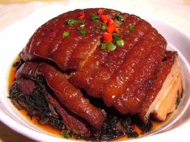 梅菜扣肉,中国南方传统名菜!
