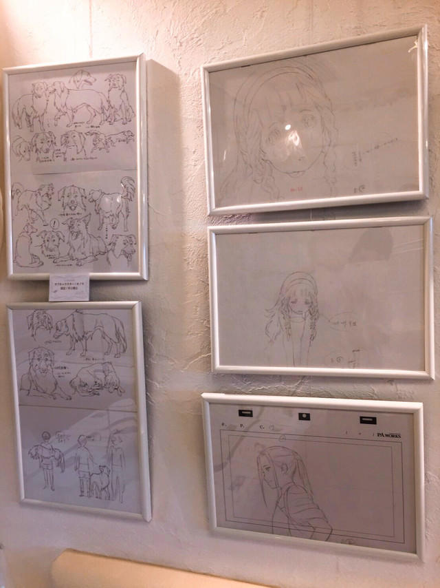 《于离别之朝束起约定之花》动画师原画展举行