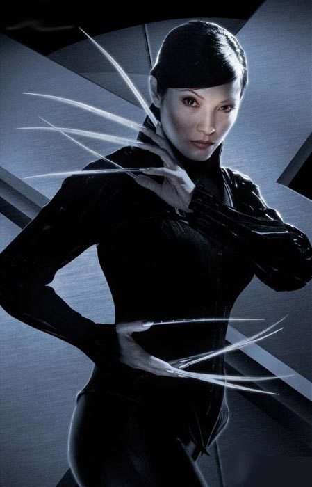 x战警系列,5大紧身衣女王,图2霸气,图4炫酷,最后一个没穿衣服吗?