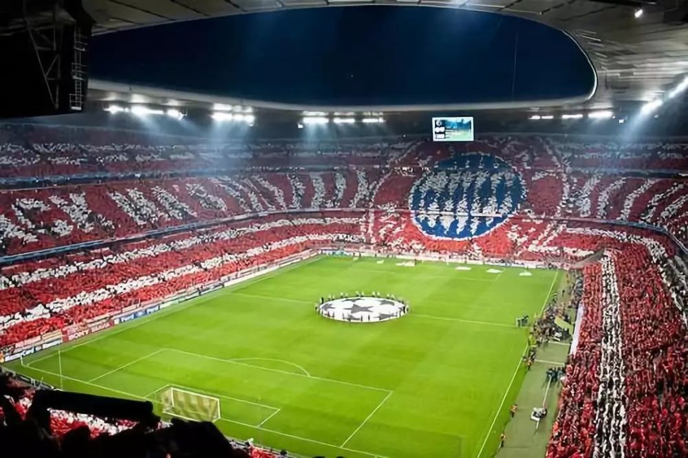 德国文化之旅 拜仁慕尼黑安联足球场 慕尼黑安联球场(allianz arena)