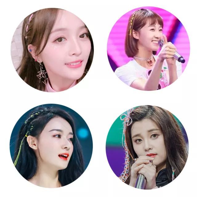 王菊黑胖yami小眼睛怎么改造的那么美?《编发