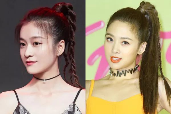 王菊黑胖yami小眼睛怎么改造的那么美?《编发