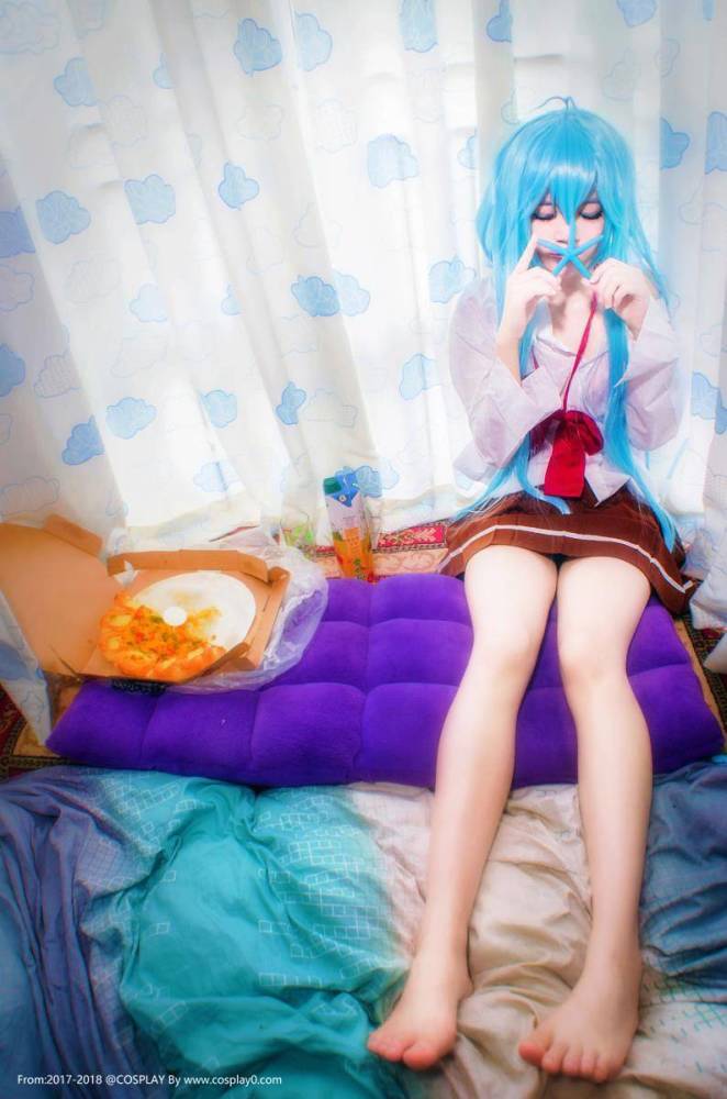 fate 玛修泳装cosplay 海边清凉控 小姐姐身材太喷血 童话another