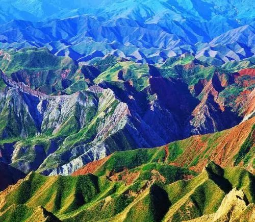 讲好山东故事 美文 五彩山景物记 看点快报