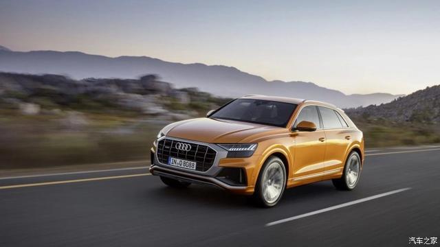 全新旗舰轿跑SUV 奥迪Q8车型官图曝光