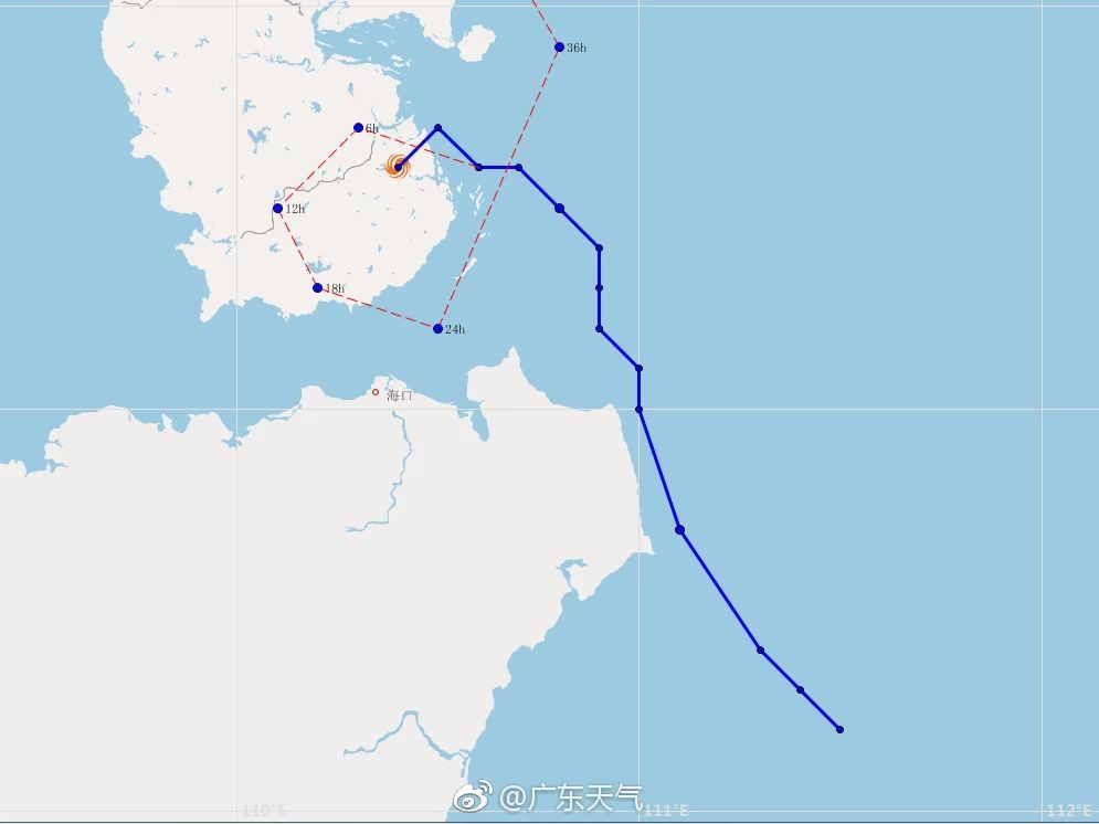 4号台风艾云尼开始发威了,深圳红暴,全市停课