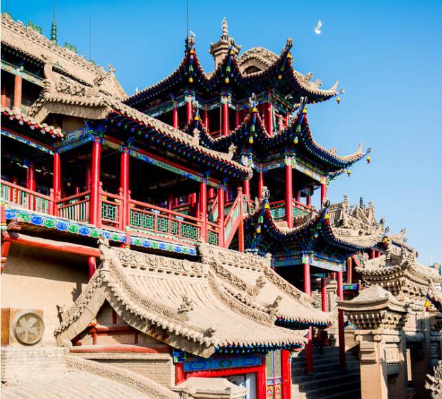 中卫高庙,寺庙,罗汉堂,中卫市