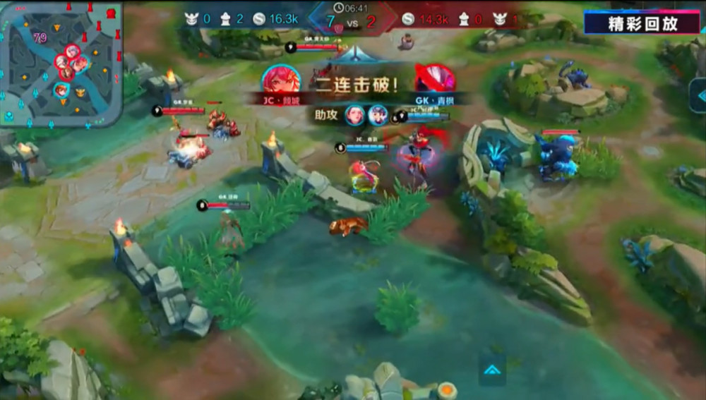 KPL综述:惊天大逆转!老帅缺阵GK让三追四淘汰