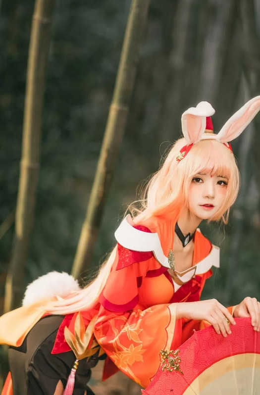 最美cosplay,二次元cos 萌妹 王者荣耀:这是我见过的最美cos阿离