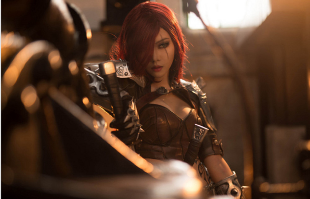 英雄联盟 卡特琳娜精彩cosplay欣赏