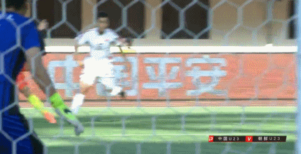 热身赛U23国足6-2朝鲜 20分钟5球黄紫昌2射3传
