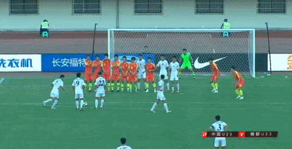 热身赛U23国足6-2朝鲜 20分钟5球黄紫昌2射3传
