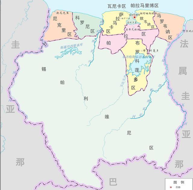 苏里南人口与面积_关于南美洲和巴西,高考地理喜欢考查的知识点整理 南美洲
