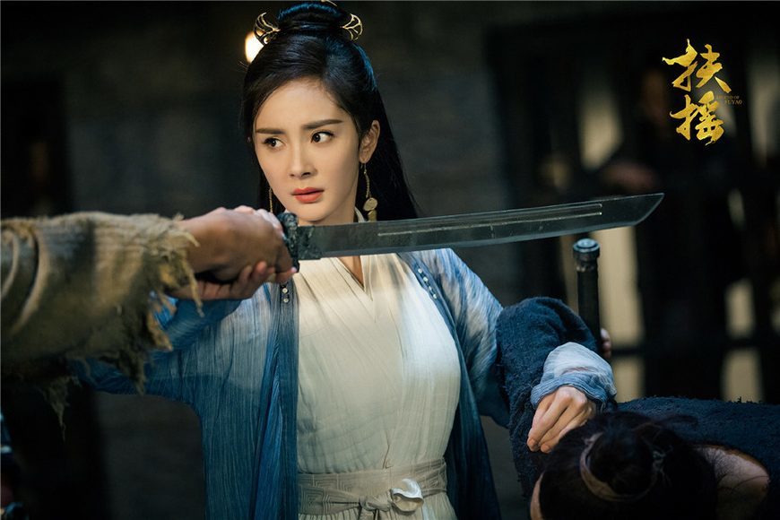 杨幂《扶摇皇后》强势来袭,花絮网播量已破亿