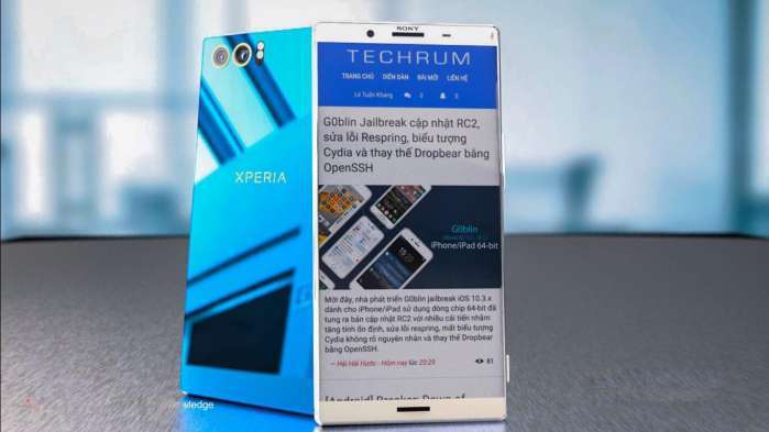 国产手机看呆, 索尼最美新机报道, 拒绝丑刘海