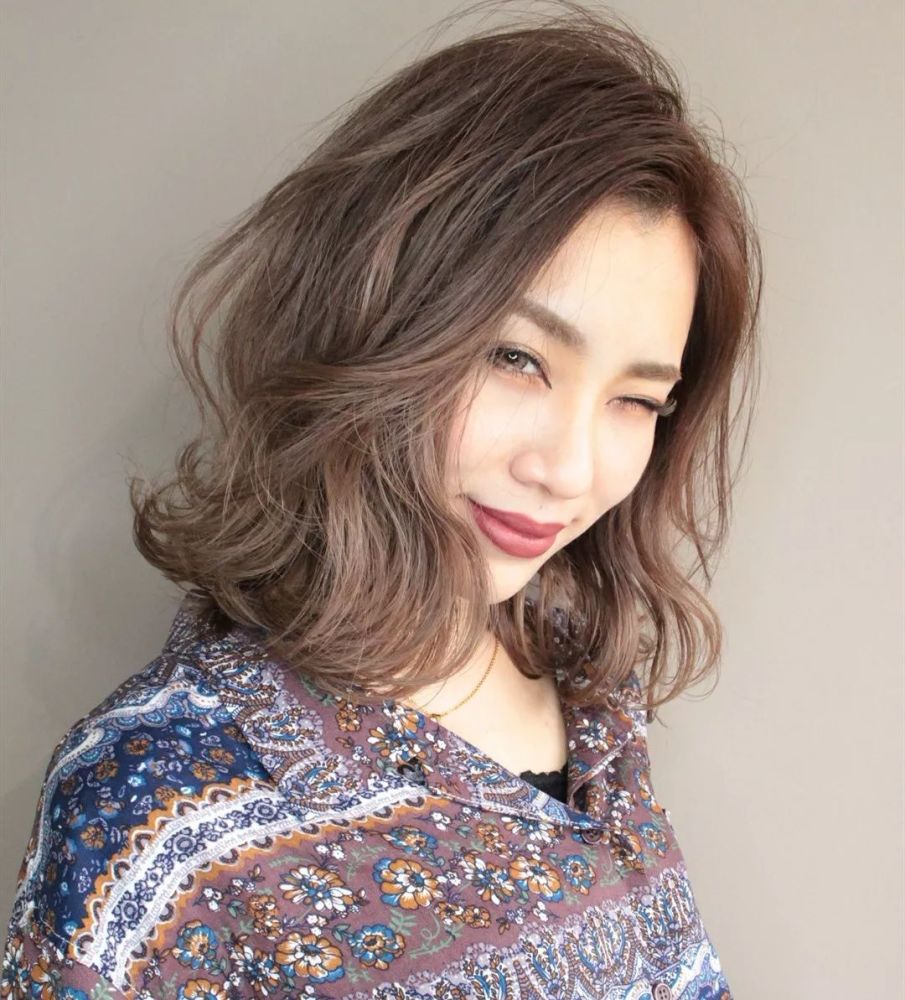 齐肩发不烫不染能好看?