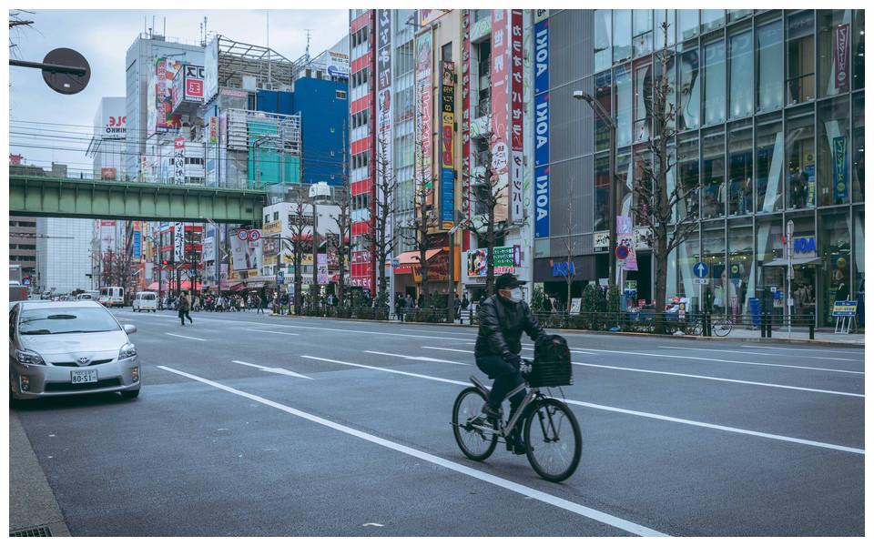 在日本街头拍的一组真实照片