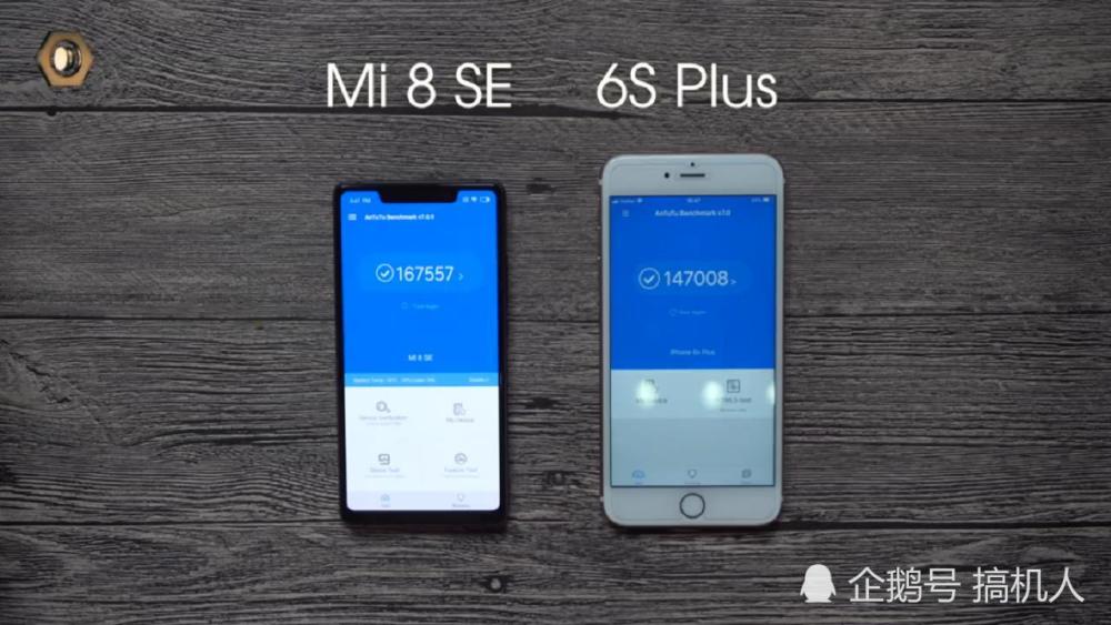 外媒拿小米8SE与iPhone6S+速度测试对比:谁