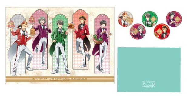 《偶像大师 SideM》与animate cafe联动决定
