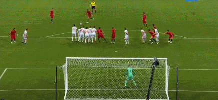 一文看完c罗绝世扳平任意球 反正我是跪着看完的